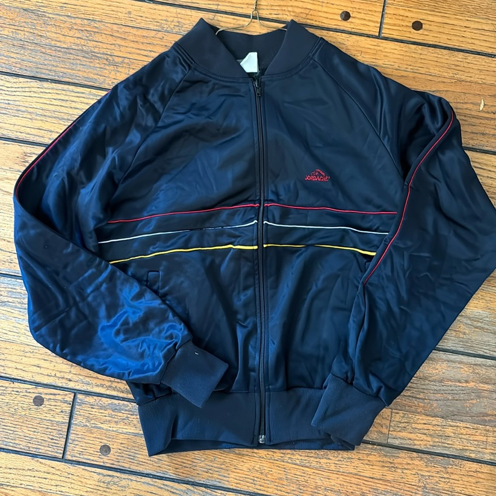 Vintage 80s JORDACHE track jacket size Medium